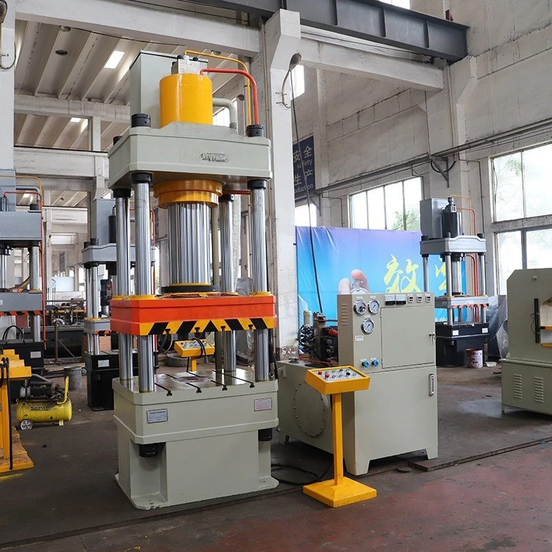 200 tons four-column hydraulic press, metal stretch forming press 200T plate pressing hydraulic press