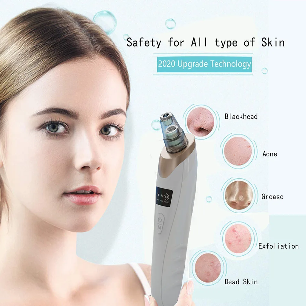 

Electric Facial Beauty Cleaner 5 Adjustable Levels Deep Pore Cleaning Skin Care Instrument ABS Material Women