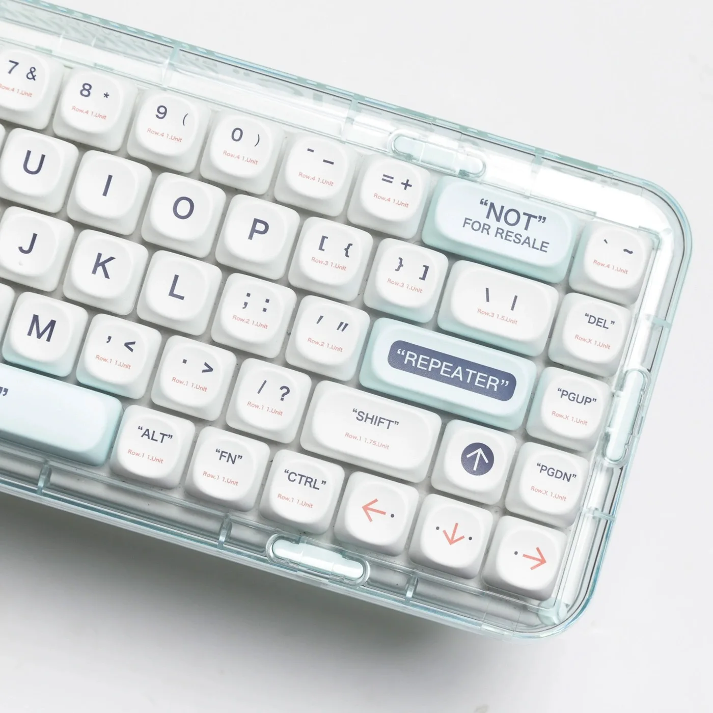 MOA Highly Plastic Themed Keycaps Vintage Cute MAC Hot Sublimation