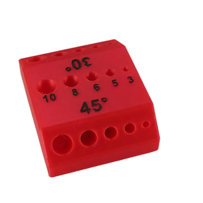 63HF High Accuracy Drill Alignment Tool With Numerical Scale Multiple Angles Drill GuiFor Accurate Vertical And Angled Drilling