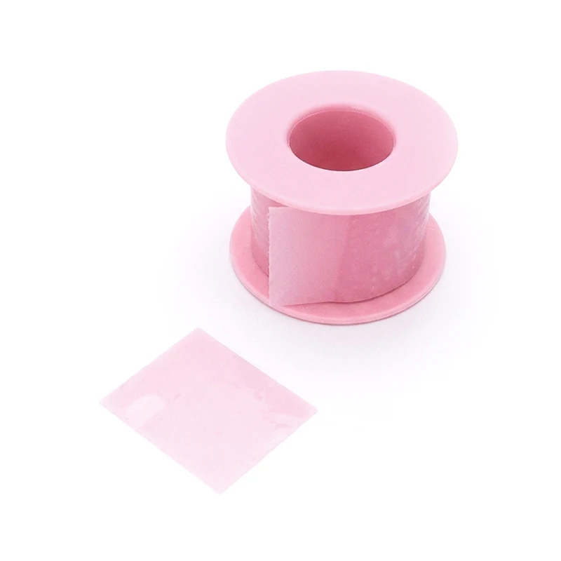 1 Stück Mikroporen-Silikon-Gel-Wimpernband aus Vliesstoff, atmungsaktiv, für empfindliche Haut geeignet, resistentes Unter-Augen-Pad für Wimpernverlängerungswerkzeuge – Detail 1