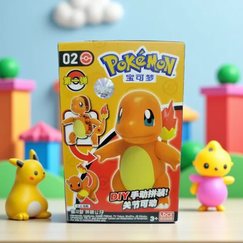 Hot Monster Pocket Monster Splicing Pikachu Charmander Mew TransformToy Doll Action Anime Doll giocattolo per bambini regalo di compleanno