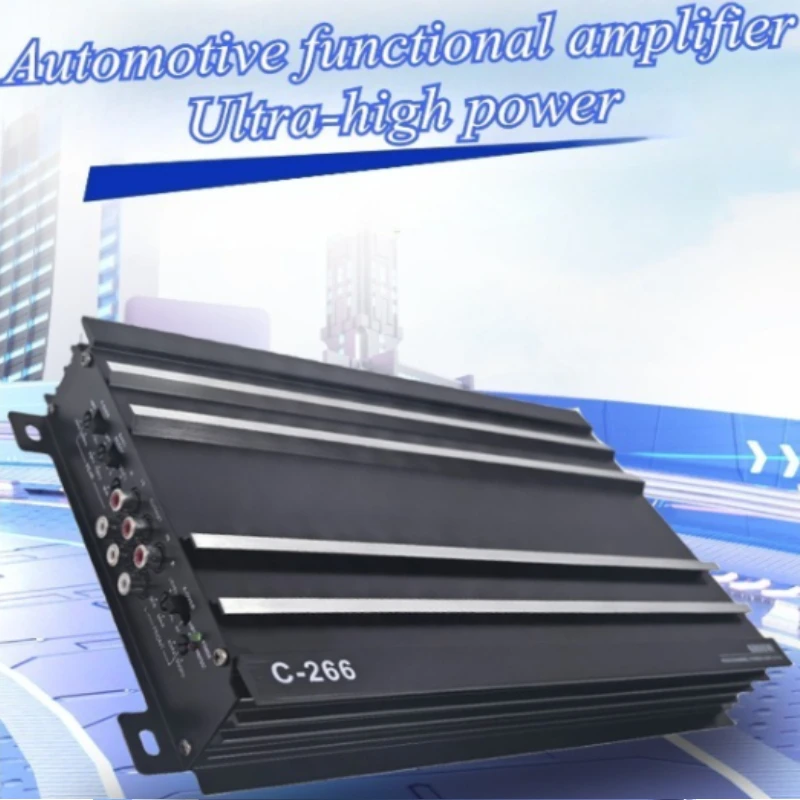 

For Universal Cars High Power 4 Channel Car Audio Amplifier AB Class Way 2000W Car Stereo System Upgrade for Speakers Subwoofer