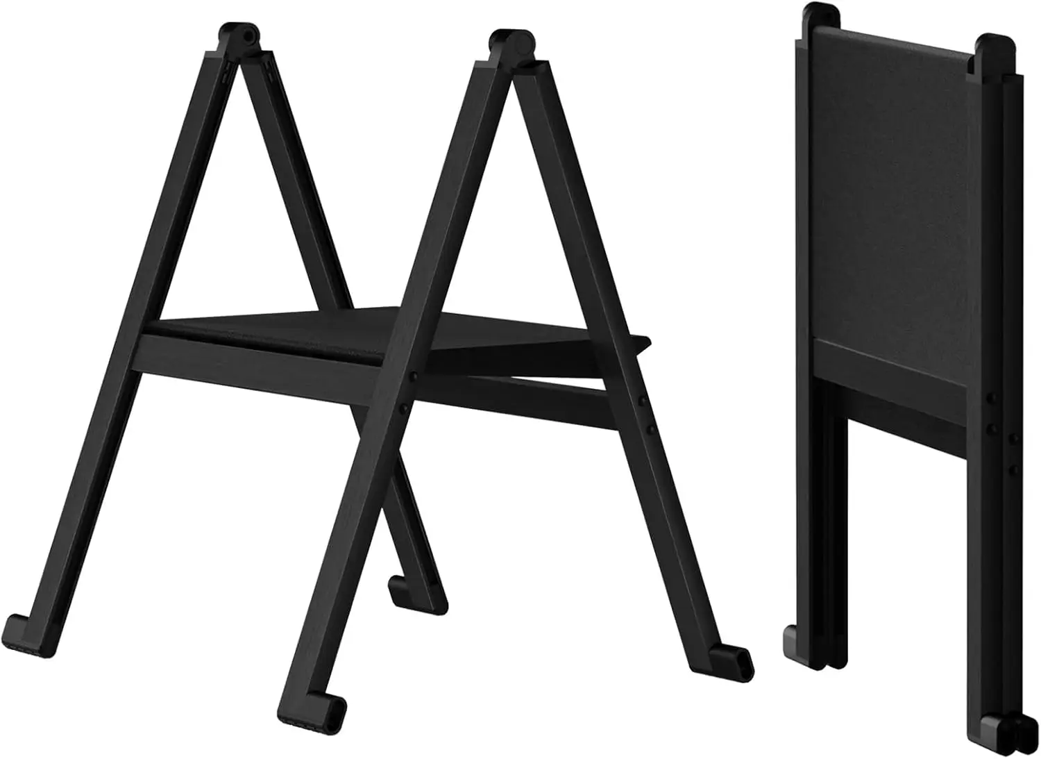 

Складная стремянка, ультратонкий табурет, выдерживающий нагрузку до 180 кг, сверхпрочный с нескользящей широкой платформой, стремянка для гардеробной