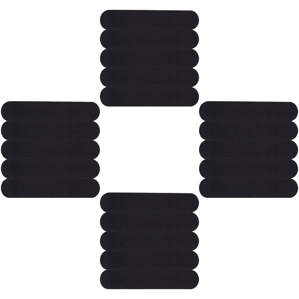 

50Pcs Breathable Sweat Absorbing Pads Multi-Use for Hat Liner Collar Sleeve Footpad Soft Comfortable Sweat Protector Daily