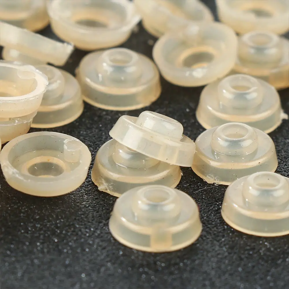 100Pcs/bag Unisex  Nose Back DIY Craft Animal Eyes Accessories Round Gaskets Washers Animal  Plastic Safety Eyes