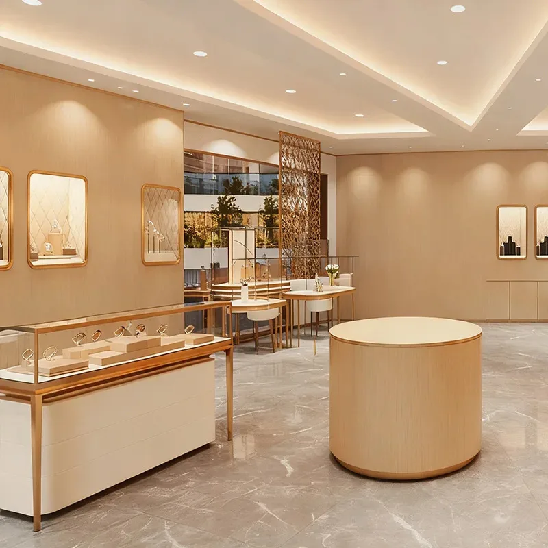 

Customize.Store Design Fixtures Jewelry Cabinet Furniture Decoration Watch Jewelry Shop Design Jewelry Display Showcase