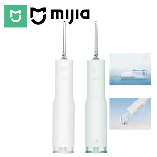 XIAOMI MIJIA F300 휴대용 구강 Irrigator 치과 Irrigator 치아 물 Flosser 구강 청소기 물 스레드 치아