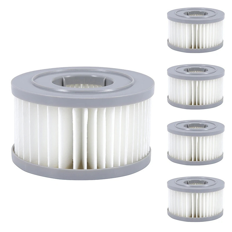 5 قطعة فلتر HEPA لشاومي جيمي JV85/JV85 Pro/H9 PRO مكنسة كهربائية لاسلكية محمولة