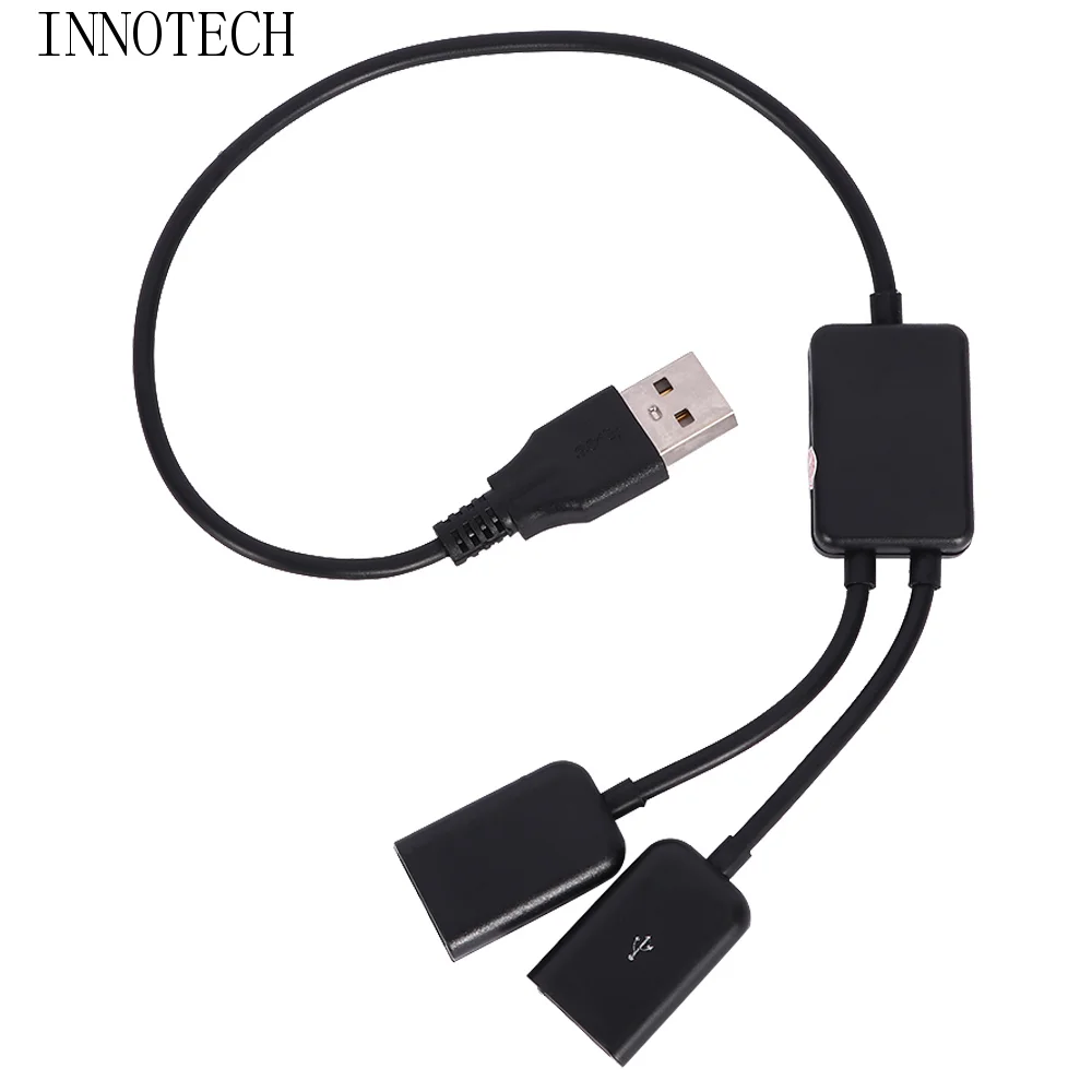 Multifunctional To Dual USB Female USB Male USB Converter Hubs Male To USB Female OTG Adapter Extension Splitter