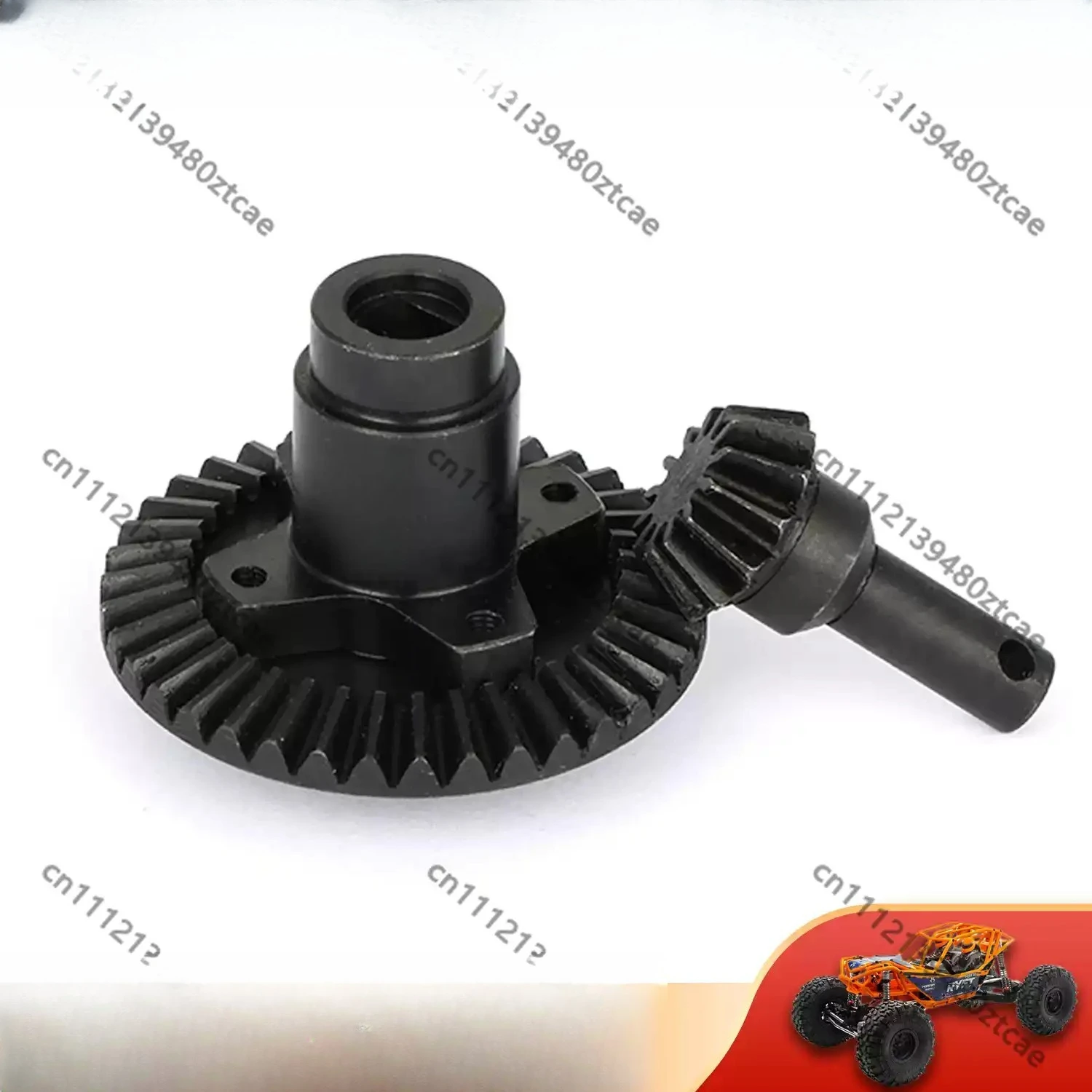 RC Simulation Tube Frame Crawler Reinforced Steel Axle Gear Differential Block Front Rear Drive Gear Upgrade Parts