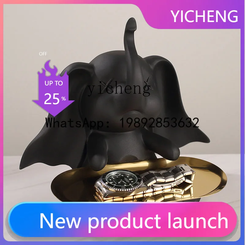 

X2 современный легкий роскошный поднос, орнамент для прихожей, поднос для хранения из смолы, украшение для гостиной, украшение для гостиной