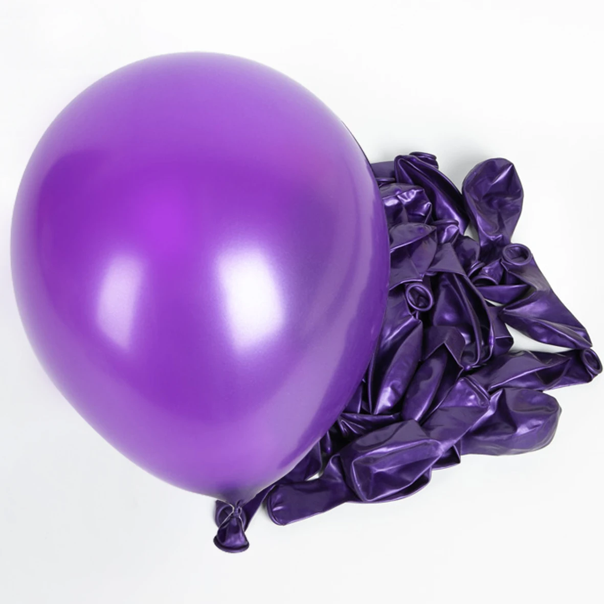 20 Stück 12/10/5 Zoll lila Latexballons Geburtstagsfeier Boho lila Ballons Hochzeit Babyparty Dekoration Lieferungen