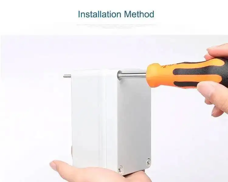 M22 Im Freien Wasserdichte IP67 Push Button Switch Box Notfall Stop Control Verteilung Rot 10A Schraube Installation – Detail 20