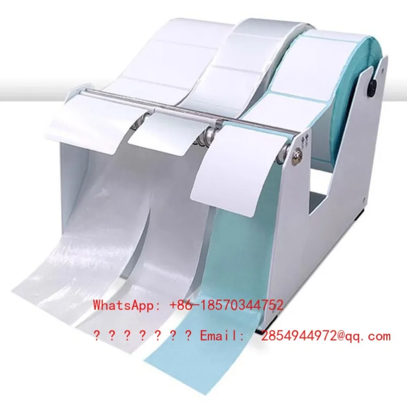 2026   Universal Barcode Label Separator 10-120mm Tag, Manual Label Distributor Machine - Thermal Sensitive Sticker Peeling Tool