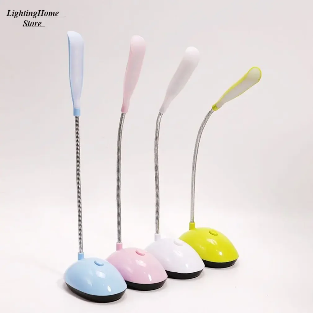 

Foldable Portable LED Desk Lamp Children Eye Protection Student Study Reading Table Light Battery Powered(NO BATTERY)