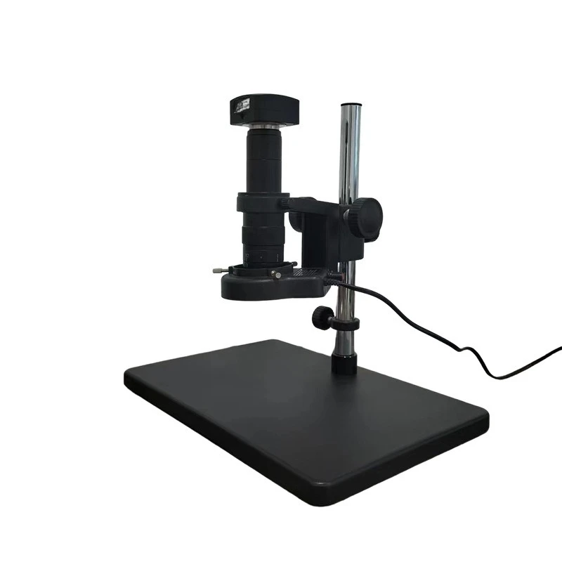 Microscope, industrial camera PCB repair detection magnifying glass with computer measurable camera storage