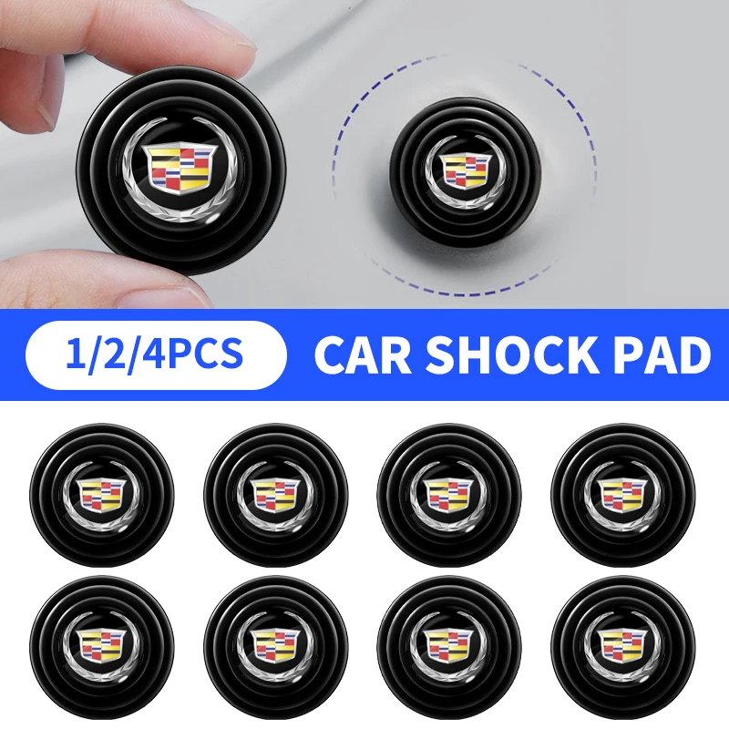 

1/2/4 шт. автомобильные противоударные звукоизоляционные бесшумные буферные наклейки-аксессуары для Cadillac XT5 XT6 ATS XTS SRX XT4 CT5 CT6