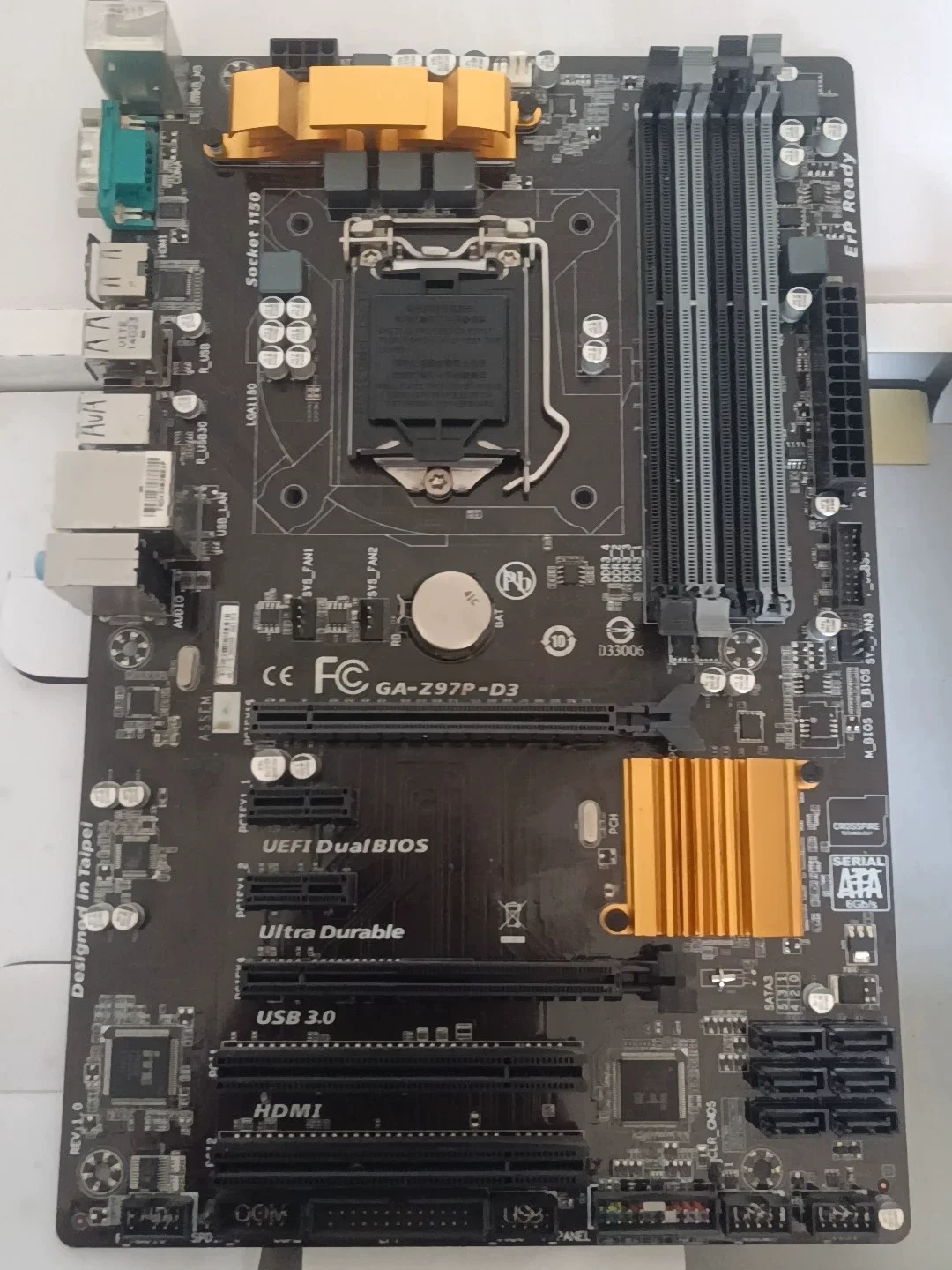 For Gigabyte GA-Z97P-D3 Desktop Motherboard Z97P D3 DDR3 1150 Mainboard 100% Tested OK
