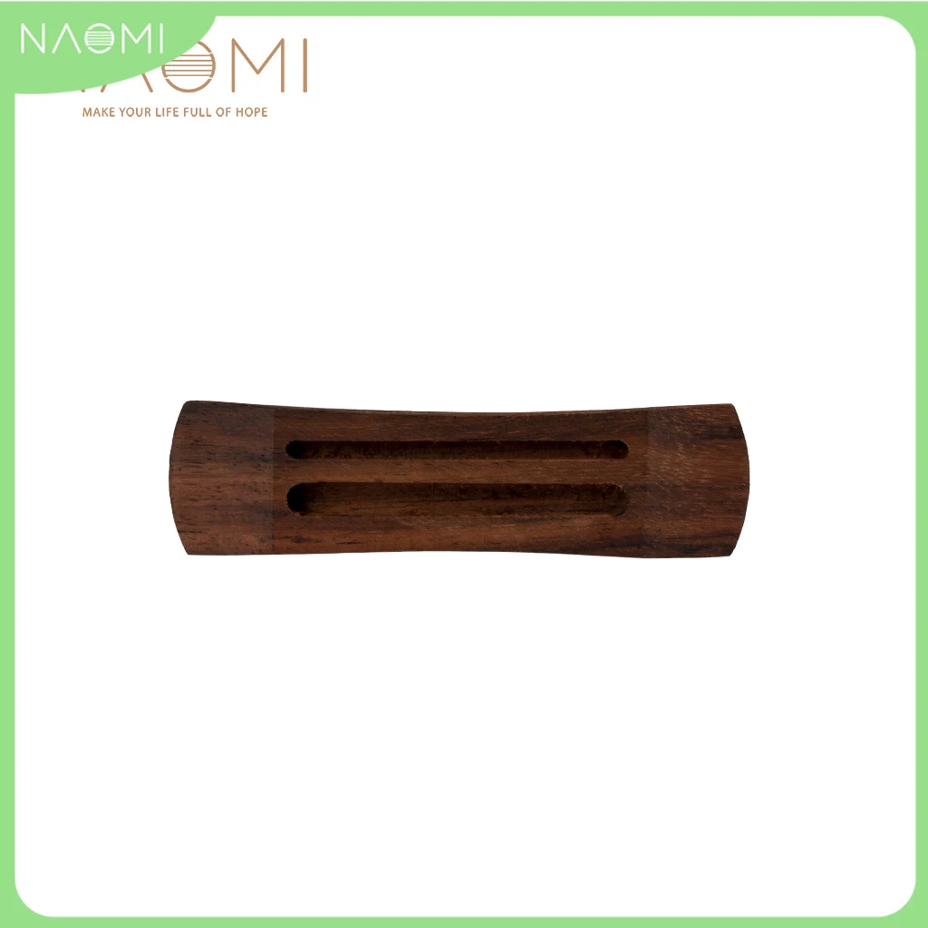 

NAOMI 23'' Ukulele Bridge Drilled 4 Holes Rosewood Ukulele Guitar Bridge Part Replacement