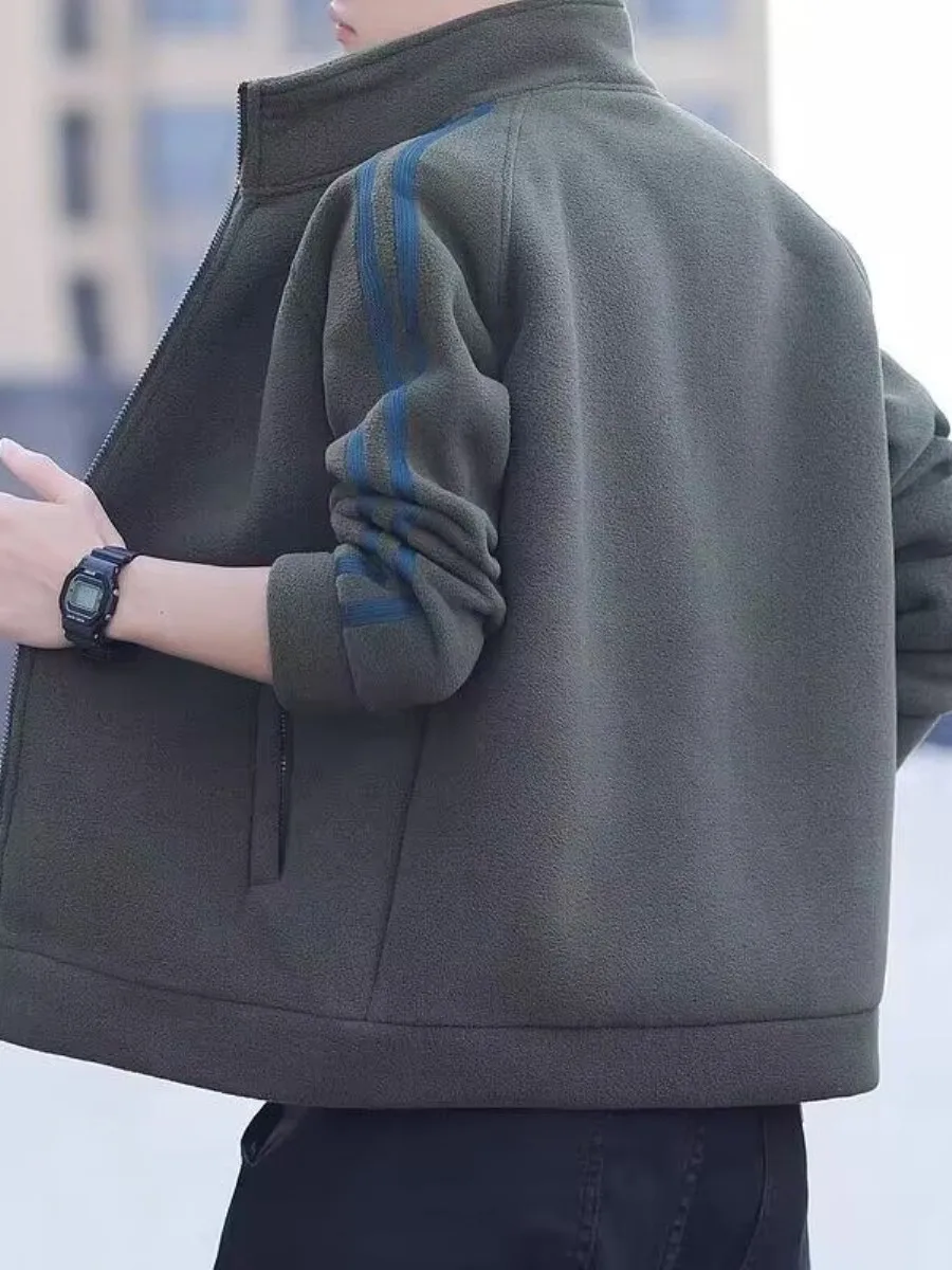 

Мужская утепленная куртка для активного отдыха Fce Jaet Thiened, повседневная, с V-образным вырезом, приталенная, для зимнего сезона, из дышащего материала