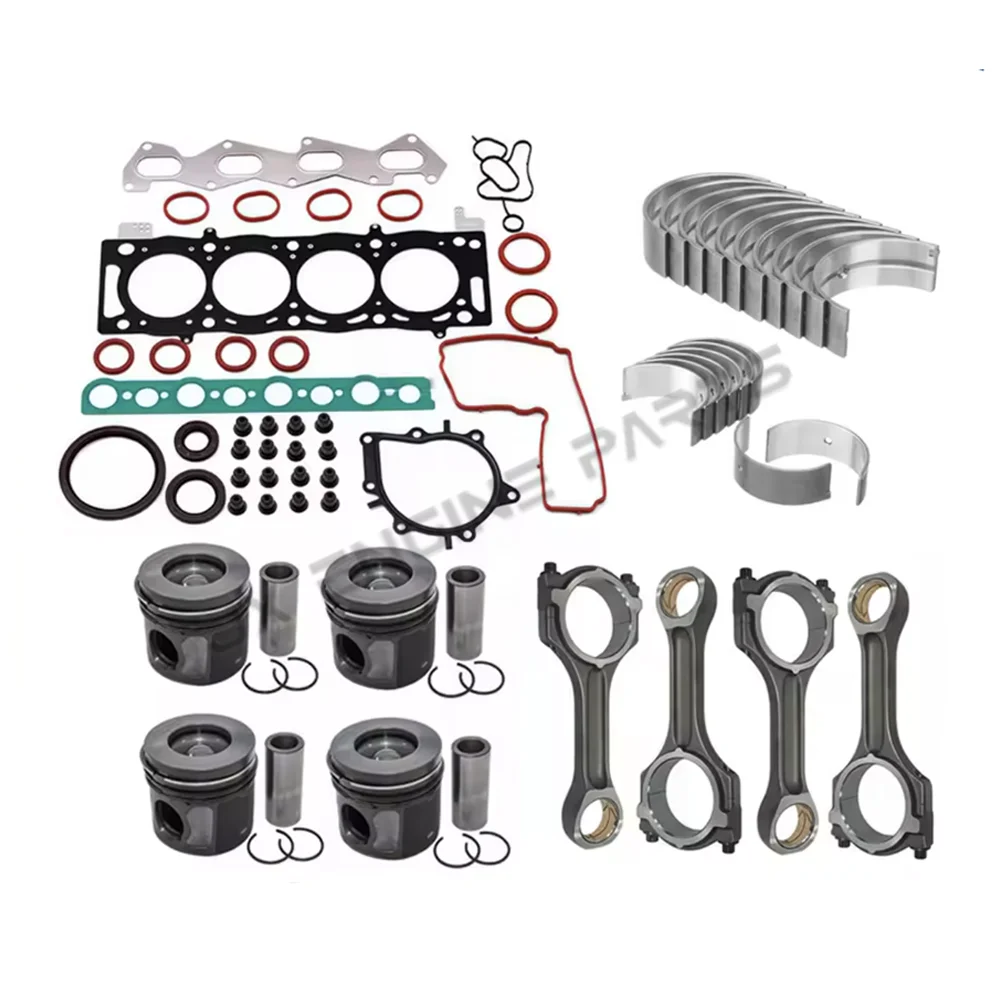 224DT Engine Gasket Piston Crankshaft ConRod Bearing Set For Jaguar XF Land Rover Discovery Sport Freelander 2 Evoque 2.2T 2.2L