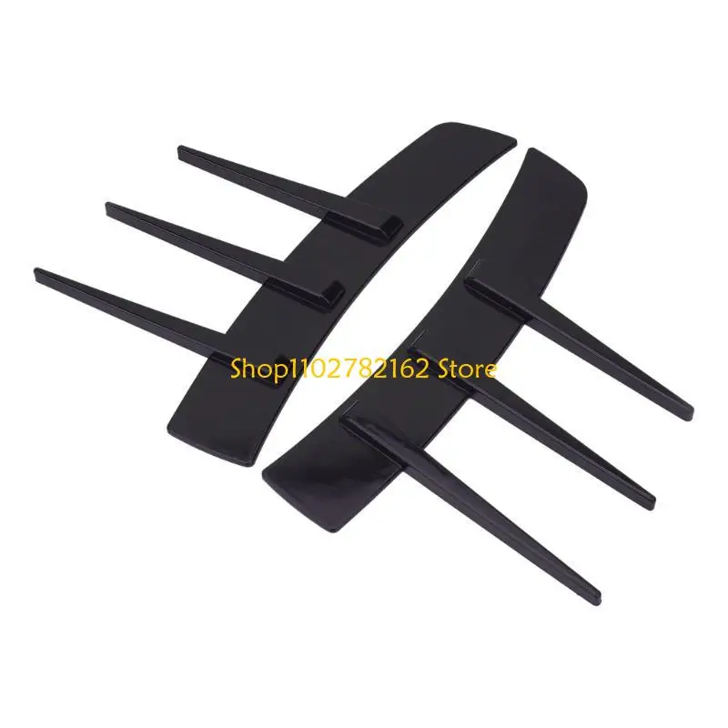 

547B Car Universal Side Air Wing Vent Cover Car Body Moldings Trim Decorative Car Body Sticker