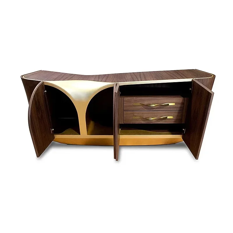 

Premium sense of home against the wall Entrance cabinet Villa luxury living room Decorative cabinet