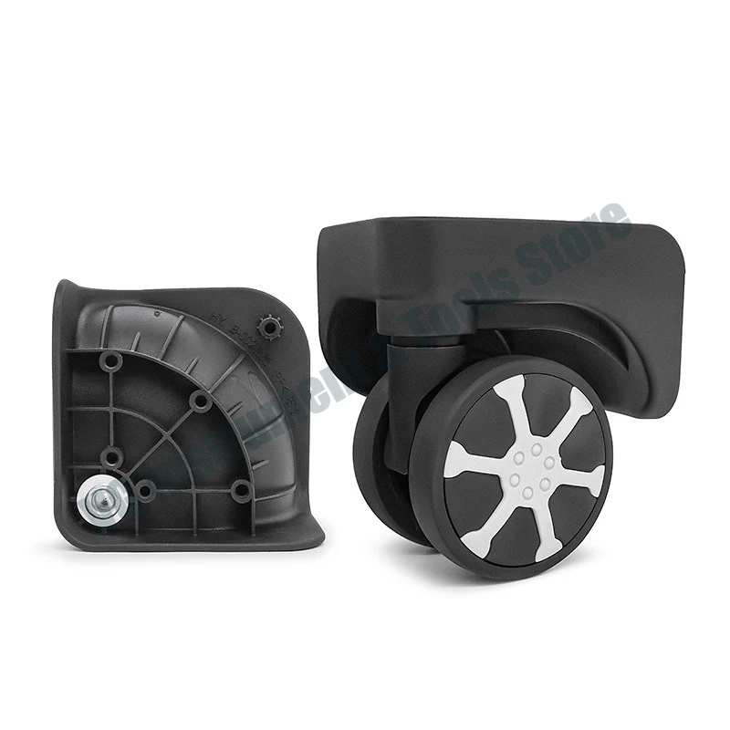 Semir Luggage Replacement Wheels B‑002 Silent Swivel Caster, Repair Accessories for Trolley Suitcase Travel Luggage Roller Parts