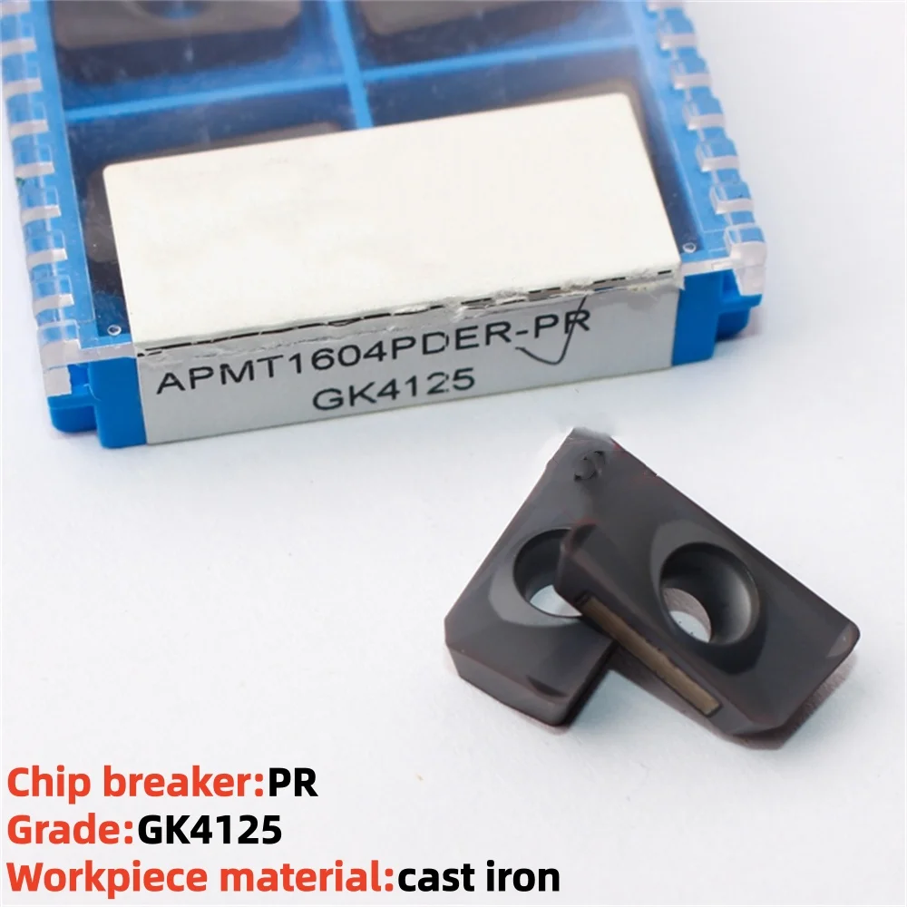 APMT1135PDER APMT1604PDER GK4125 Carbide Inserts APMT Milling Insert