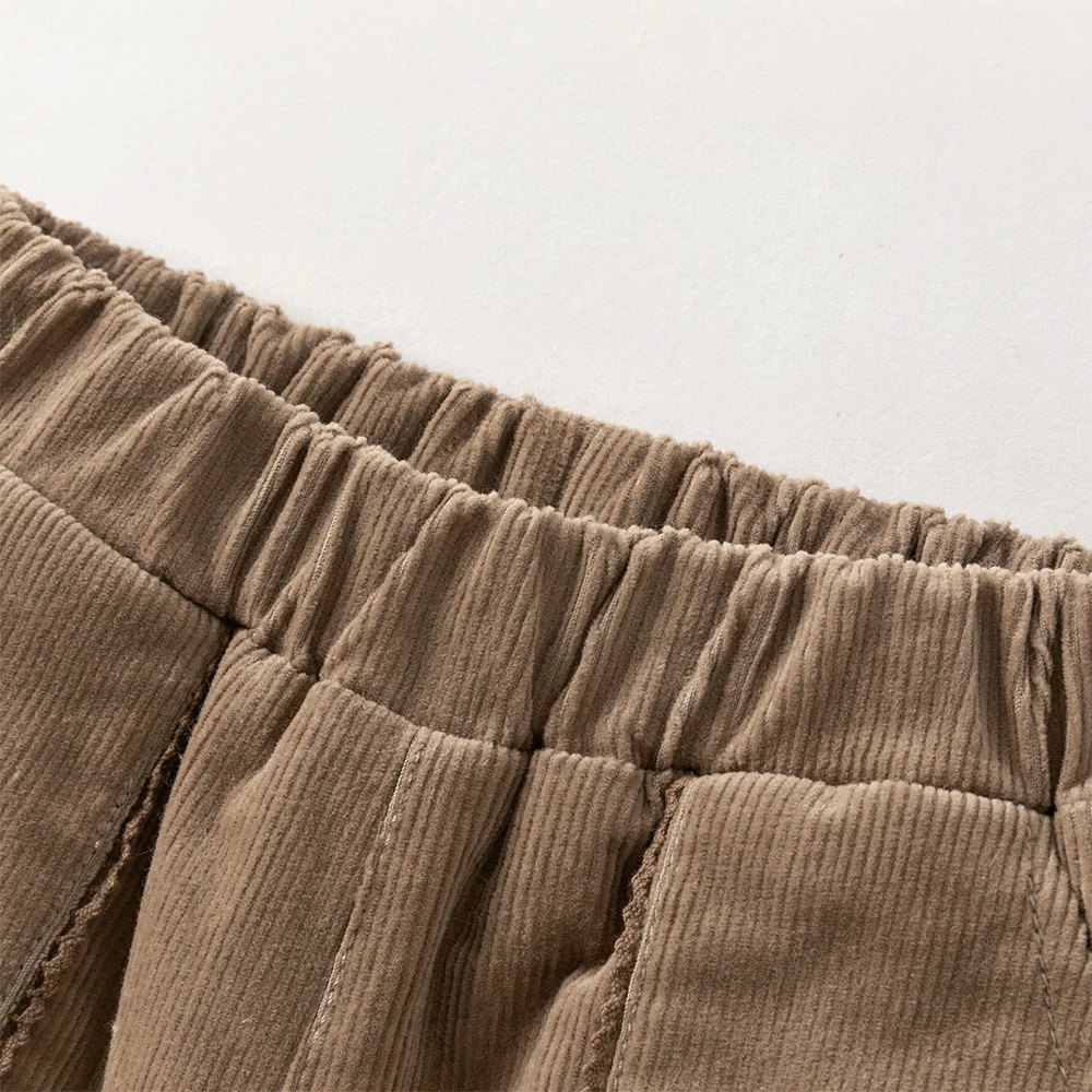 ديف بيلا الأطفال سراويل قطنية الخريف الشتاء الفتيات رشاقته أفخم السراويل سروال قصير ملابس خارجية ملابس الأطفال DB4254163