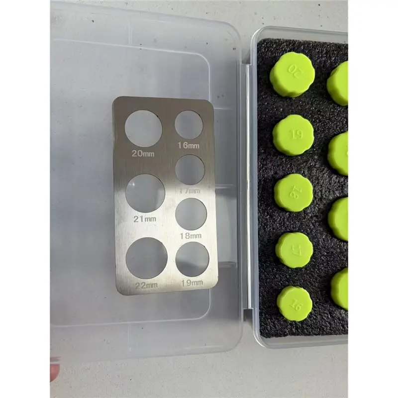 M50K-Reverse Sensor Wrapping Film Sticker For Car Parking Sensor Circle Cutting Template Set Safe Cut Out Dies Tools