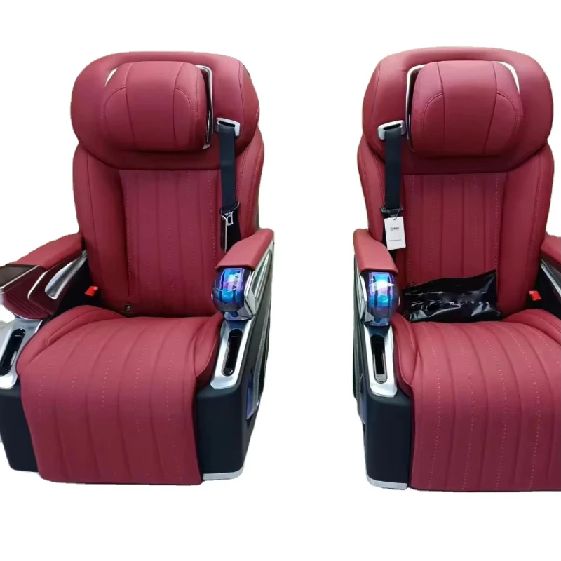 7-Seat modified luxury with hidden bar seat, electric curtain, electric seat, full set of interior accessories