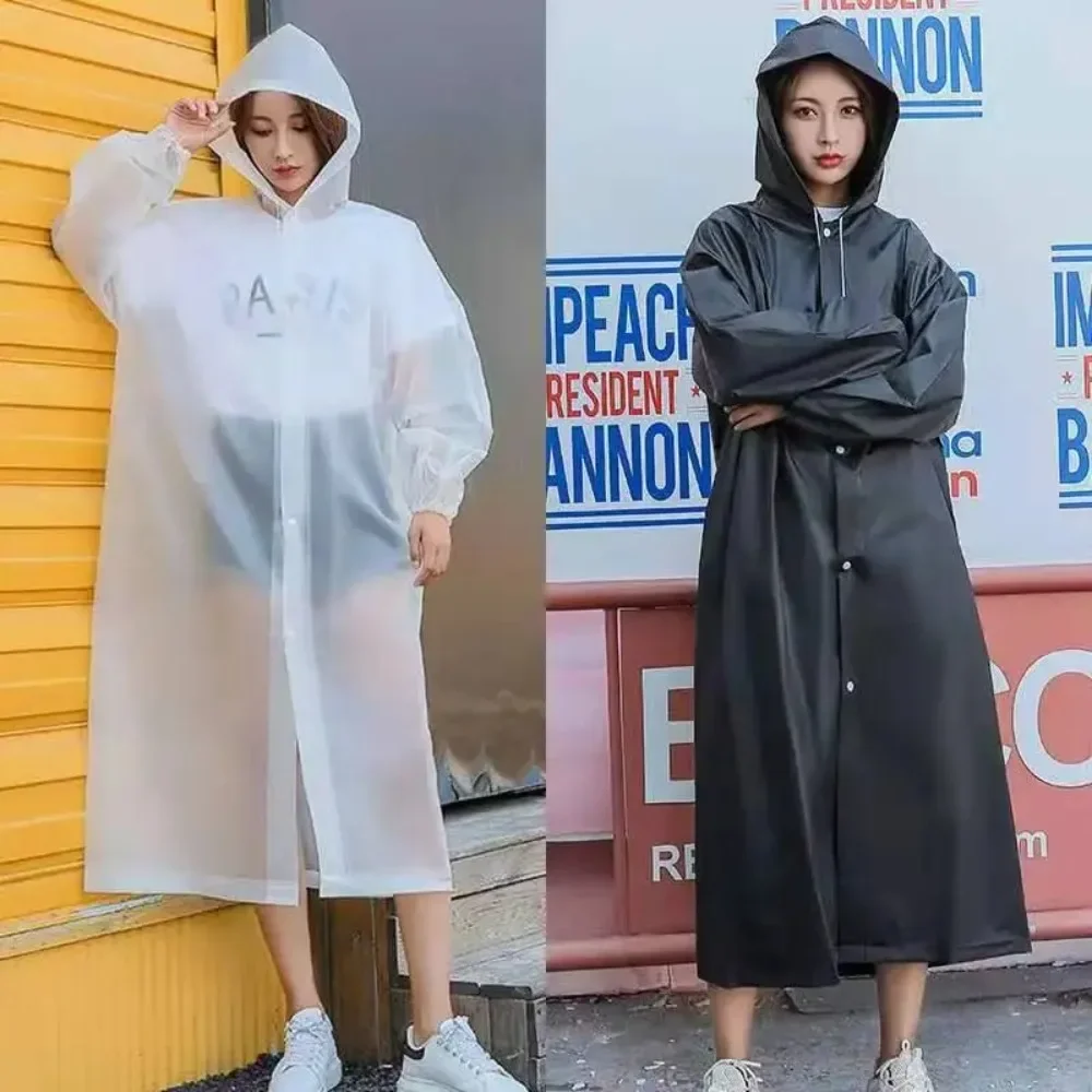 

1pcs Waterproof Raincoat Adult Travel Fashion Raincoats Outdoor Portable Lightweight Clothing Reusable Poncho Rainwear Supplies