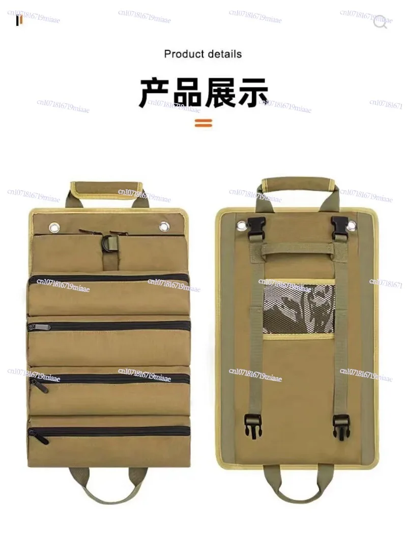 New Car Hardware Kit Portable Electrician Kit Roll-up Electrician Woodworking Storage
