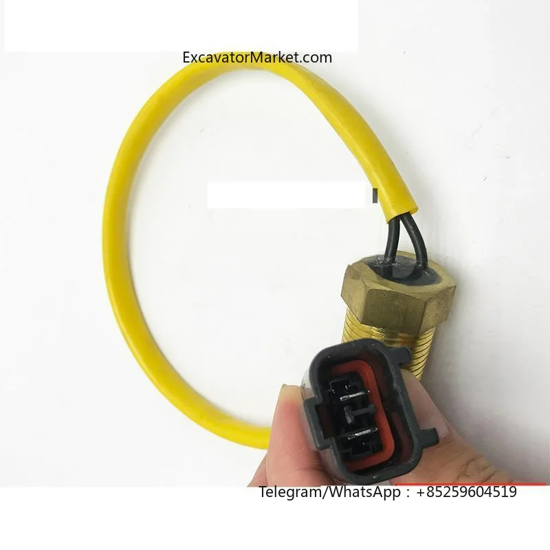 For Komatsu PC60/120/200/240/360-5-6-7-8 water temperature sensor hydraulic oil temperature sensor excavator Parts