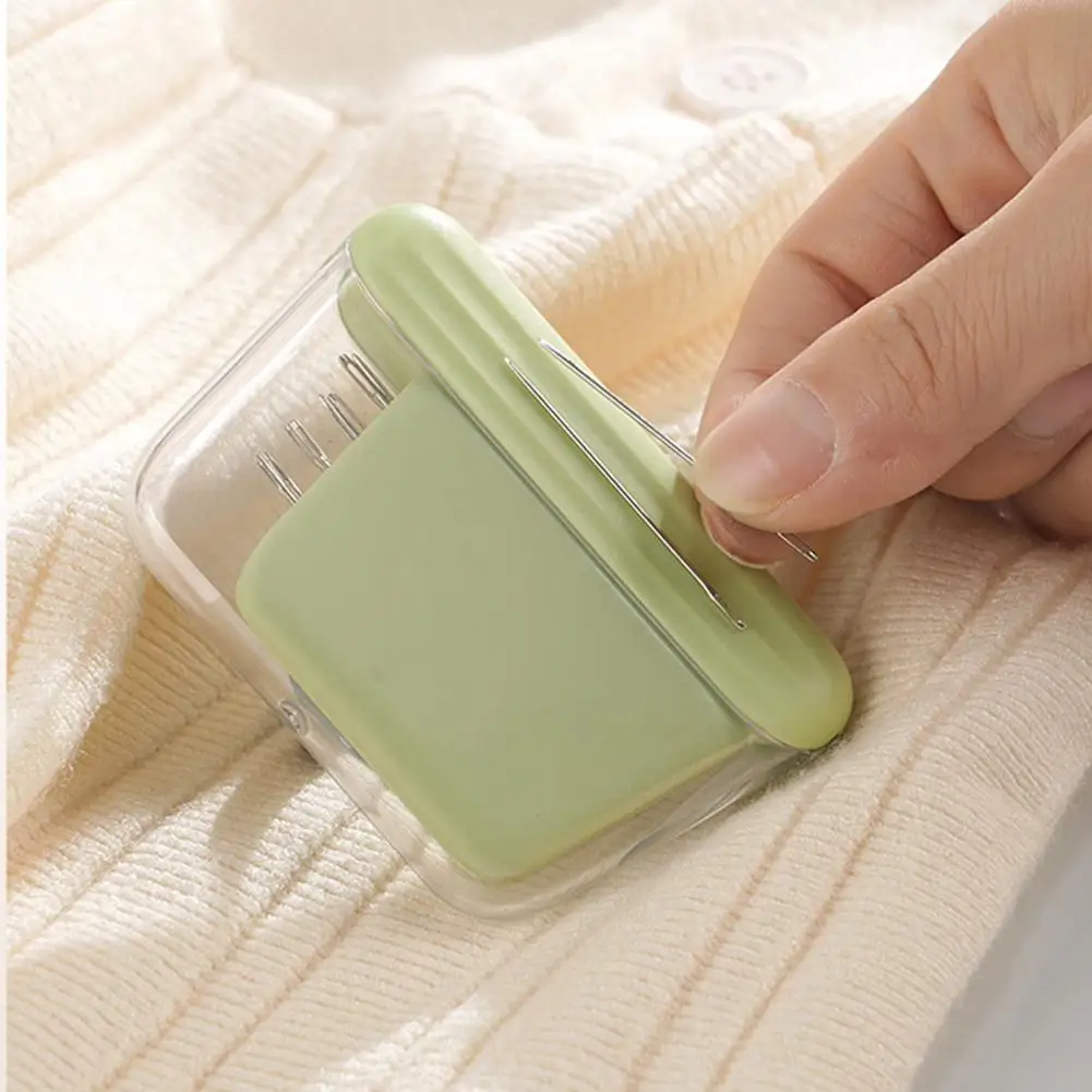 

Morandi Color Simple Needle Box Portable Household Stainless Needle Steel Needle Embroidery Storage Anti-loss Box Case J1O5