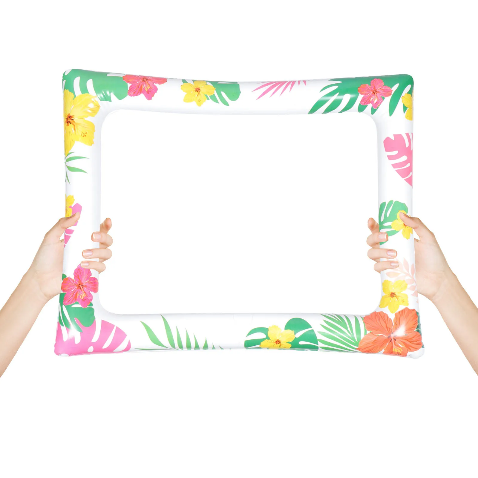 

Inflatable Photo Frame Large Size Safe Pvc Material For Hawaii Beach Summer Party Festival Selfie Prop Decorative Picture Booth