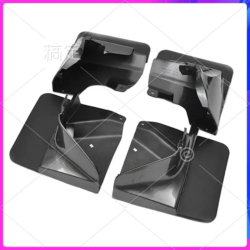 

NEW-4 PCS Front Or Rear Mudflaps Splash Guards Mudguards Black Plastic For Toyota Land Cruiser Prado FJ120 120 2003-2008 2009