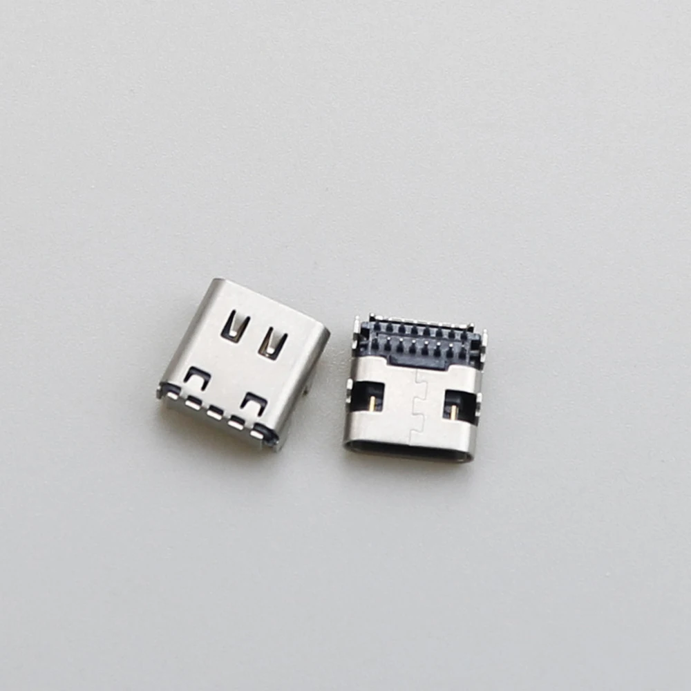 2-50pcs 16pin Micro Type-C USB Connector Port For JBL Charge 4 USB C Power Charging Jack Socket USB-C Female