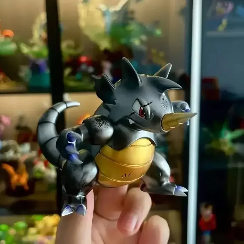 1/20 Anime Pokemon Rhydon Miracle Island Serie Pvc Action Figure Model Trendy Speelgoed Desktop Decor Collectie Standbeeld Model Geschenken