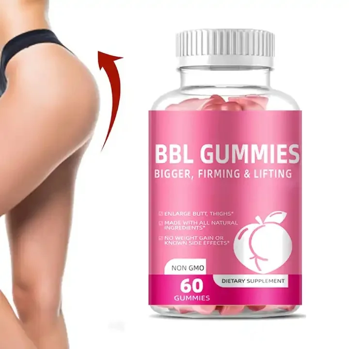 2 bottles of BBL gummie dietary supplement to enhance hip health food