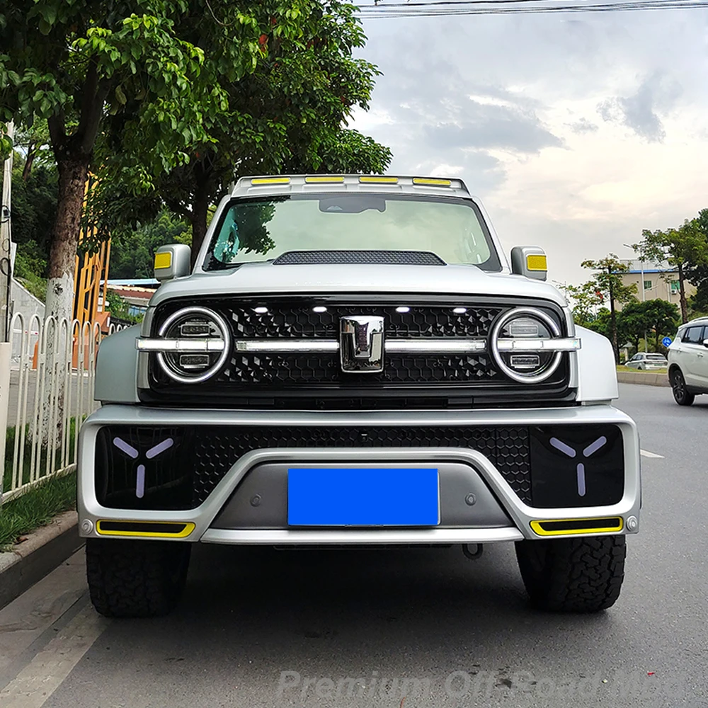 

For 2021-2025 Tank 300 Jungle Eye daytime running lights with flowing halo Mars Mustang headlight bright ring modification parts