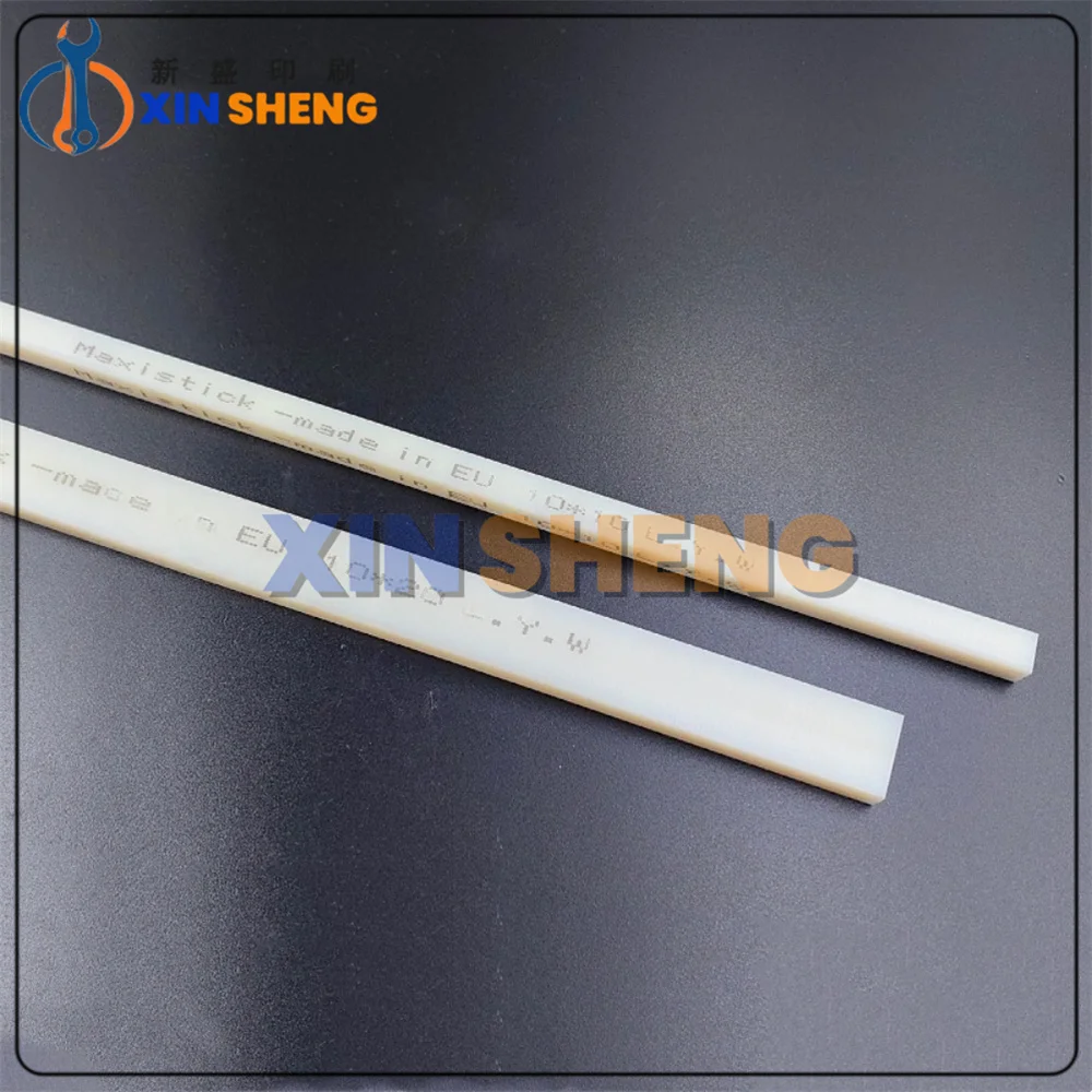 Best Quality Paper Cutting Machine Three Side Cutting Blade Pad 4 * 24 Imported Nylon Blade Strip  10 * 10 Rubber Strip