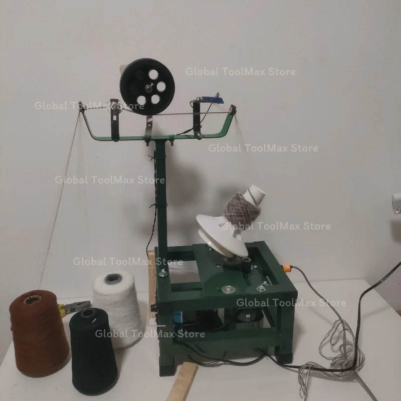 Electric Speed-Adjustable Yarn Winder Coral Fleece Ball Winder 60W Fully Automatic Cable Organizer