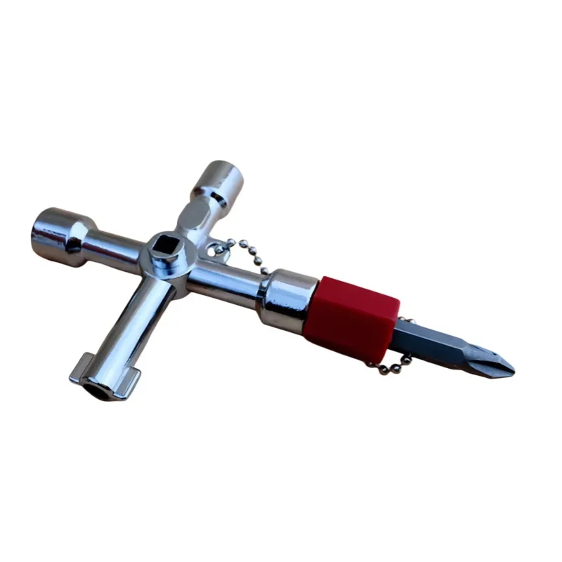 High Quality Internal Triangle Wrench Elevator Water Meter Valve Key Multi-functional Internal Triangle Key Wrench Home Tools