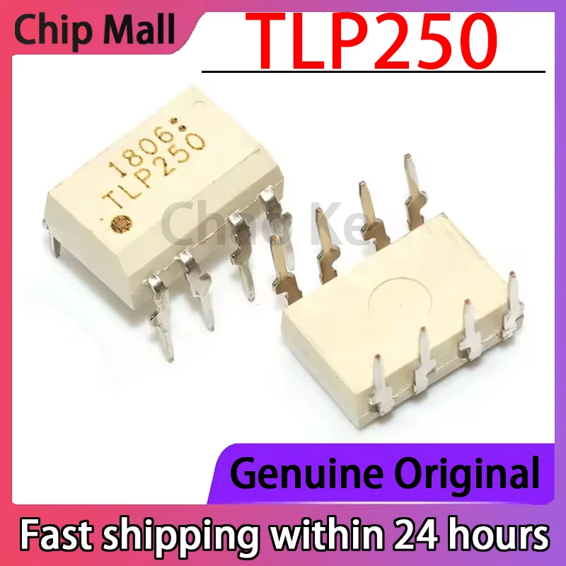 10PCS Brand New Original TLP250 TLP250 Optocoupler/isolator Direct Insertion DIP-8