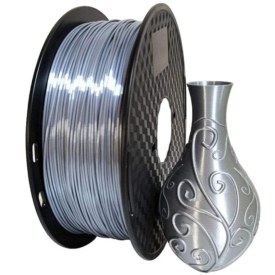China Direct Eco-friendly 3D Pen Printing PLA Filament 1.75mm 1kg SILK PLA 3D Filament