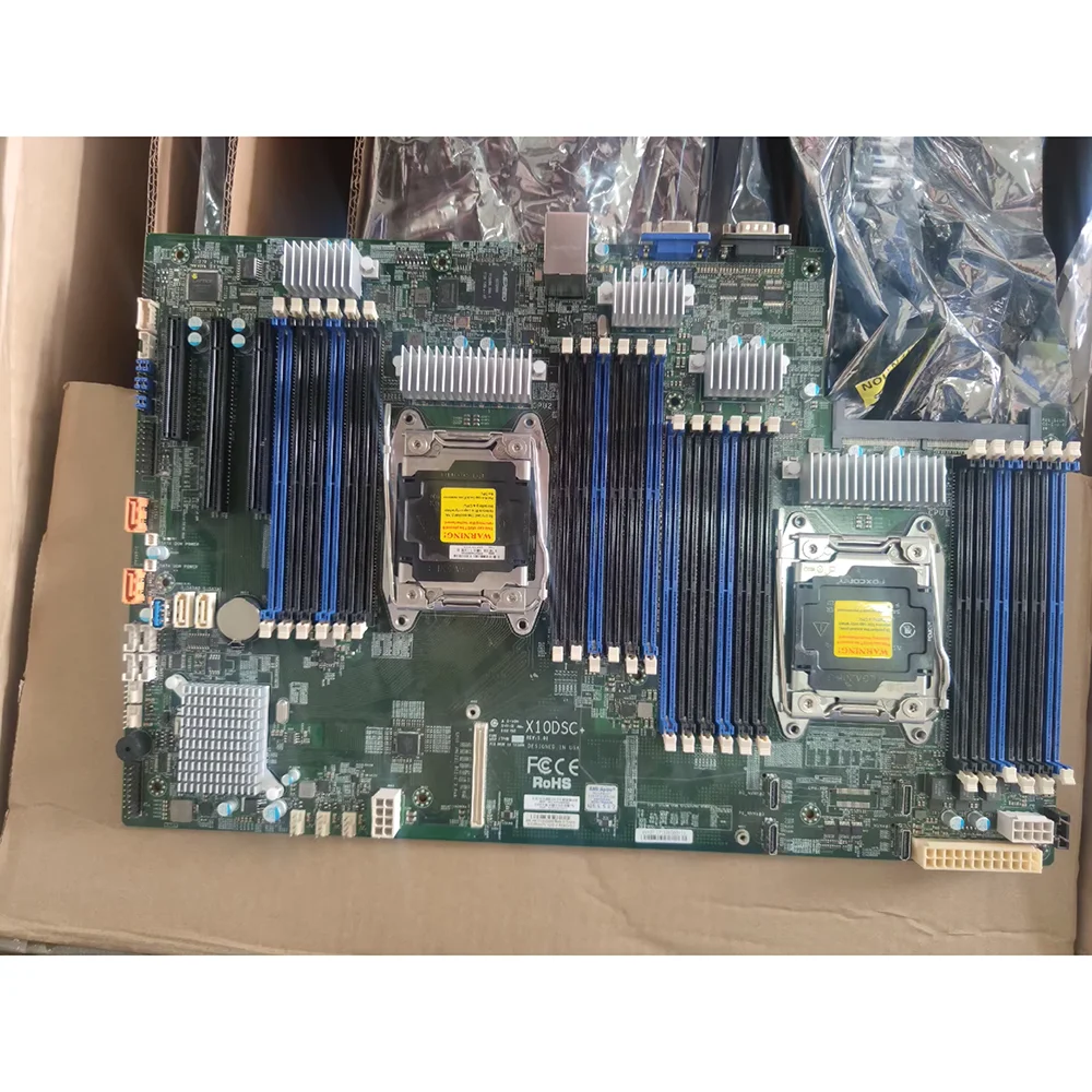 

X10DSC+ X99 Support E5-V3V4 6028R Server Motherboard