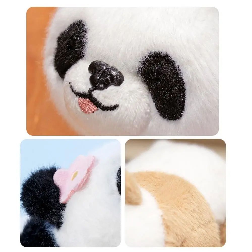 ตุ๊กตาน่ารัก Panda Plush สายรัดข้อมือจําลองสไตล์ข้อมือตุ๊กตา Plush Slap สร้อยข้อมือนุ่มตลก Pop แหวนตุ๊กตาของเล่นคริสต์มาสของเล่น